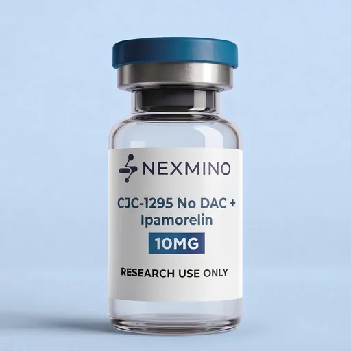 CJC-1295 No-DAC and Ipamorelin blend vial